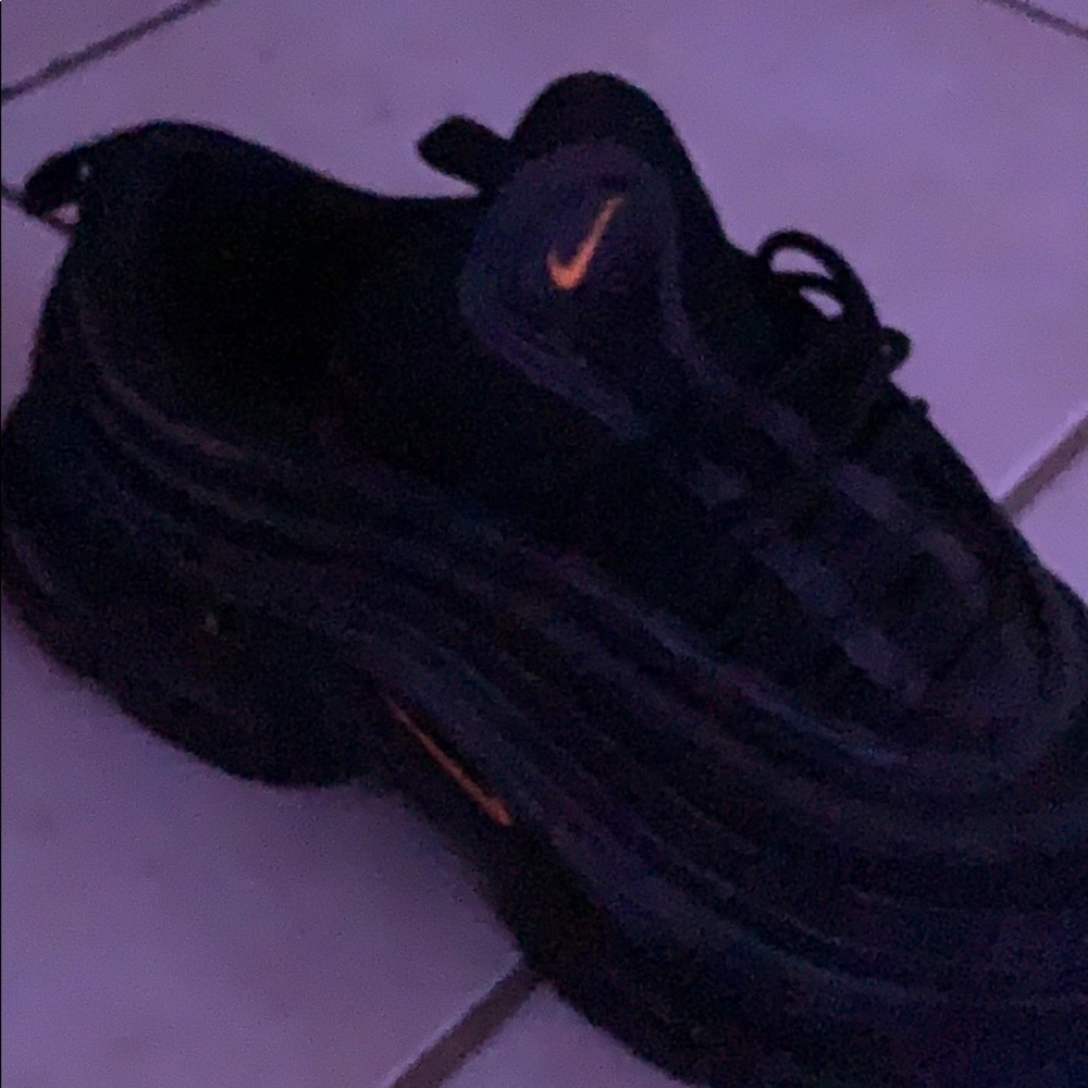 Black and Orange Airmax